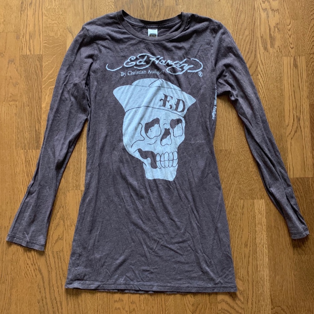 Ed Hardy long sleeve shirt size large